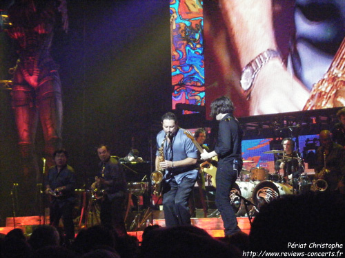 Johnny Hallyday à l'Arena de Genève le 27 octobre 2009