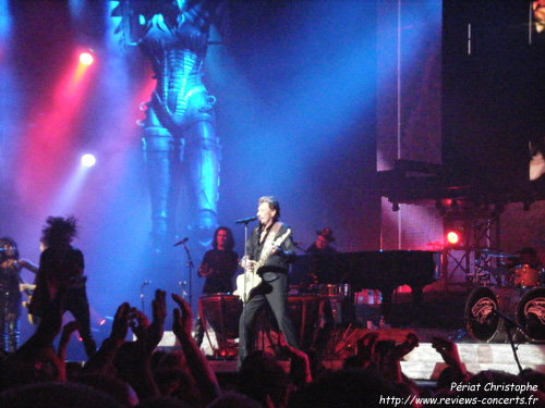 Johnny Hallyday à l'Arena de Genève le 27 octobre 2009