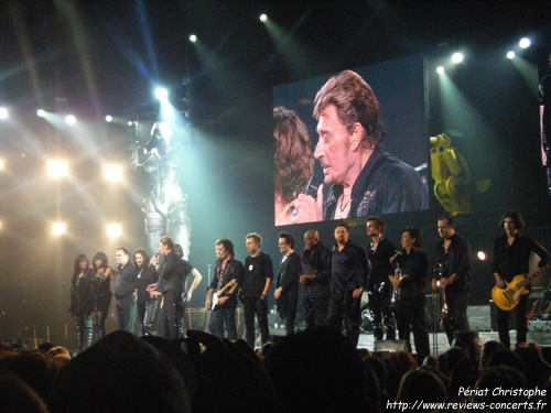 Johnny Hallyday  l'Arena de Genve le 27 octobre 2009