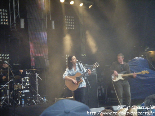 Justin Nozuka au Caribana Festival de Crans-sur-Nyon le 8 juin 2011