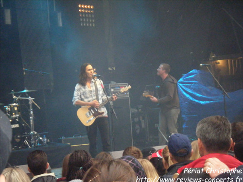 Justin Nozuka au Caribana Festival de Crans-sur-Nyon le 8 juin 2011