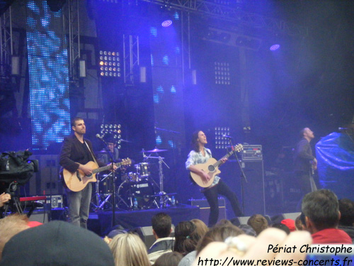 Justin Nozuka au Caribana Festival de Crans-sur-Nyon le 8 juin 2011