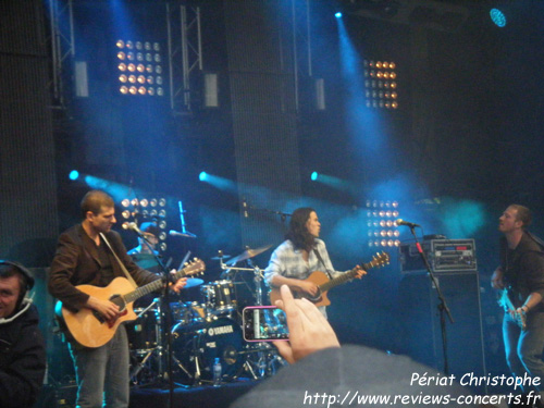 Justin Nozuka au Caribana Festival de Crans-sur-Nyon le 8 juin 2011