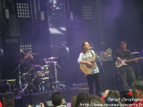 Justin Nozuka au Caribana Festival de Crans-sur-Nyon le 8 juin 2011