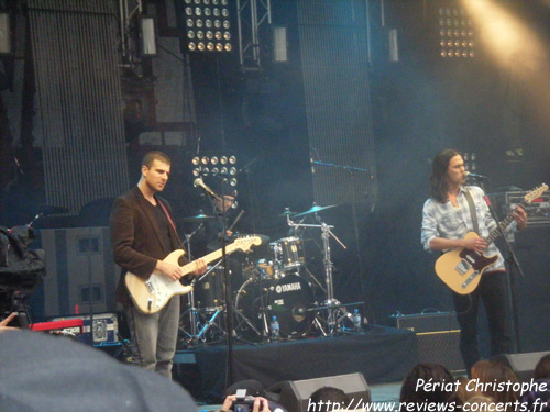 Justin Nozuka au Caribana Festival de Crans-sur-Nyon le 8 juin 2011