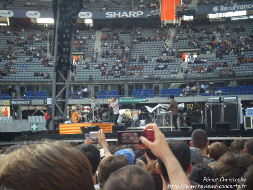 Kaiser Chiefs au Stade de France le 12 juillet 2009