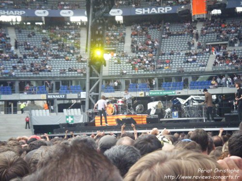 Kaiser Chiefs au Stade de France le 12 juillet 2009