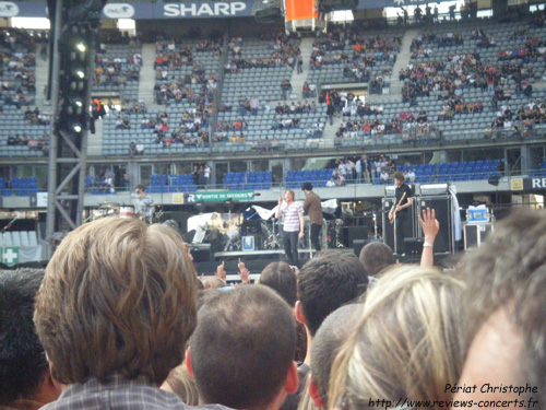 Kaiser Chiefs au Stade de France le 12 juillet 2009