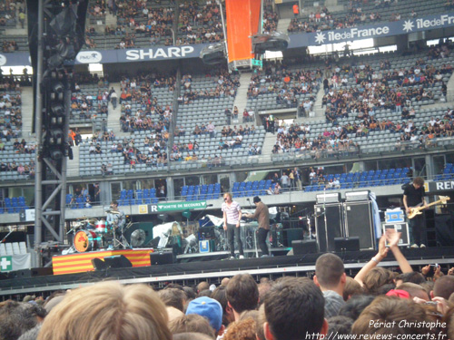 Kaiser Chiefs au Stade de France le 12 juillet 2009