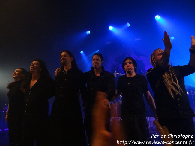 Kamelot au Bataclan de Paris le 4 novembre 2012