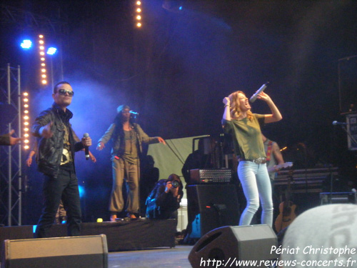 Kirsty au Caribana Festival de Crans-sur-Nyon le 8 juin 2011