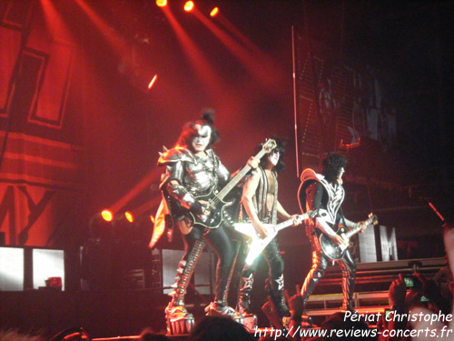 Kiss à l'Arena de Genève le 17 mai 2010