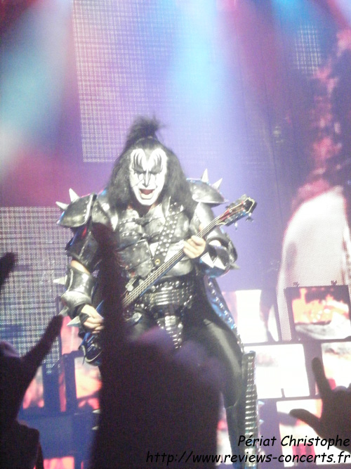 Kiss  l'Arena de Genve le 17 mai 2010