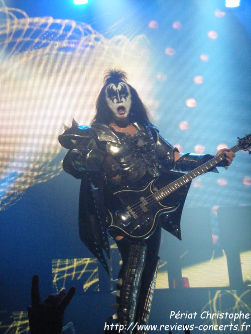 Kiss  l'Arena de Genve le 17 mai 2010