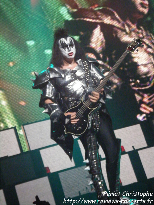 Kiss  l'Arena de Genve le 17 mai 2010