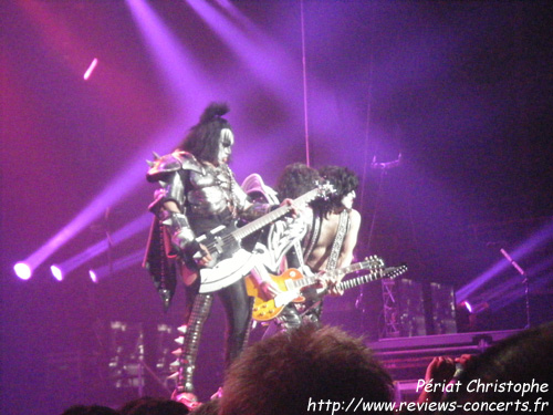 Kiss  l'Arena de Genve le 17 mai 2010