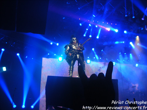 Kiss  l'Arena de Genve le 17 mai 2010