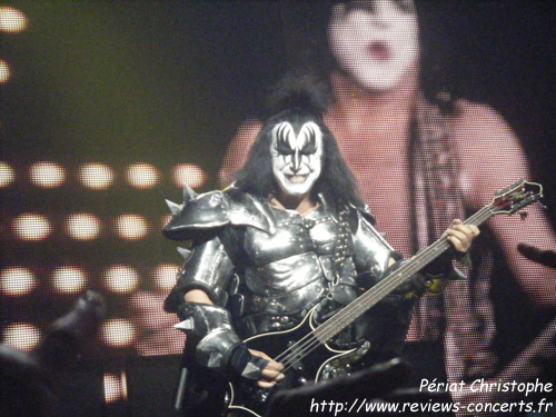 Kiss  l'Arena de Genve le 17 mai 2010