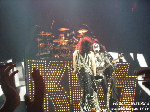 Kiss  l'Arena de Genve le 17 mai 2010