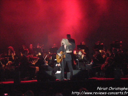 Les Holroyd, chanteur de Barclay James Harvest,  l'Arena de Genve le 14 janvier 2011