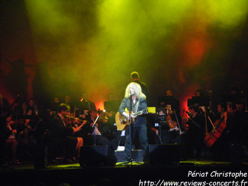 Les Holroyd, chanteur de Barclay James Harvest,  l'Arena de Genve le 14 janvier 2011