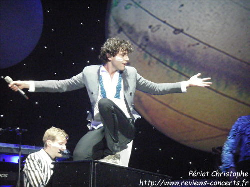 Mika au Palais Omnisports de Paris-Bercy le 26 avril 2010