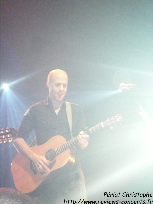 Milow  l'Olympia Bruno Coquatrix de Paris le 13 octobre 2011