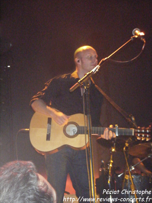 Milow  l'Olympia Bruno Coquatrix de Paris le 13 octobre 2011