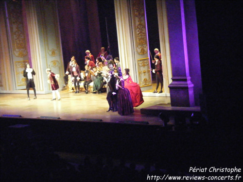 Comédie musicale Mozart l'Opéra Rock à l'Arena de Genève le 17 avril 2010