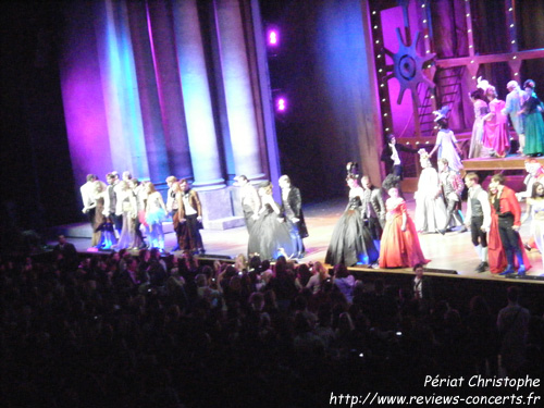 Comédie musicale Mozart l'Opéra Rock à l'Arena de Genève le 17 avril 2010