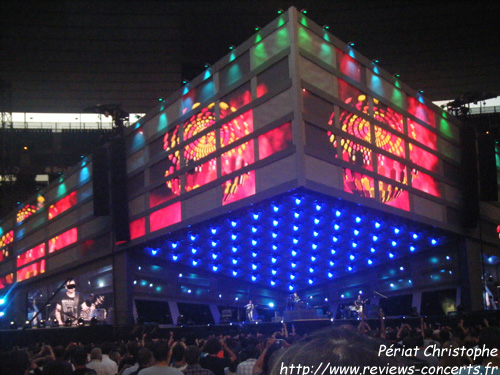 Muse au Stade de France de Paris le 11 juin 2010