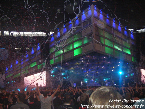 Muse au Stade de France de Paris le 11 juin 2010