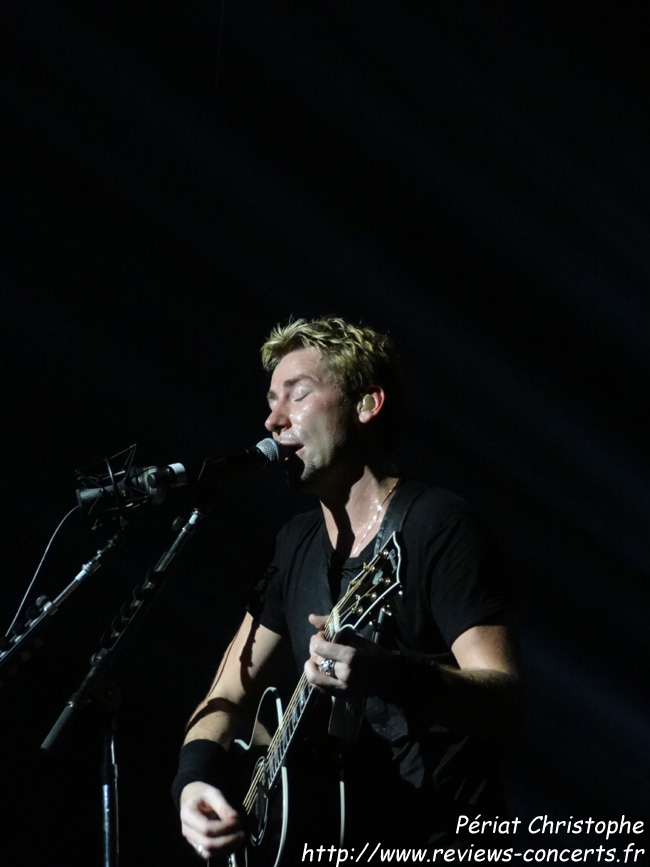 Nickelback au Znith de Paris le 7 septembre 2012