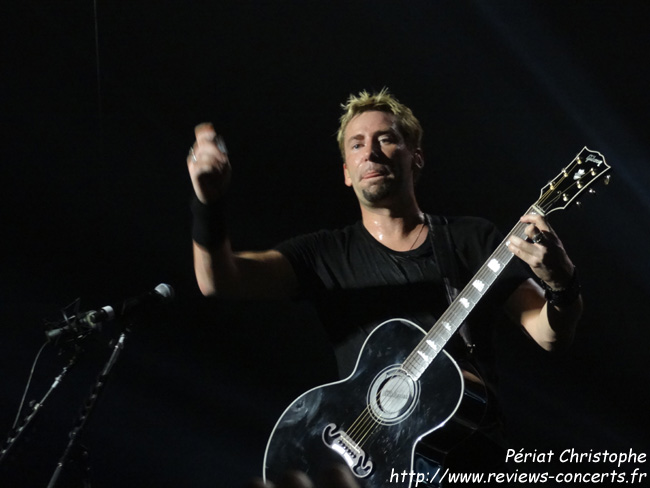 Nickelback au Zénith de Paris le 7 septembre 2012