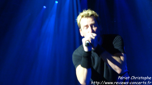 Nickelback au Znith de Paris le 7 septembre 2012