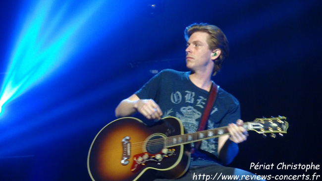 Nickelback au Znith de Paris le 7 septembre 2012