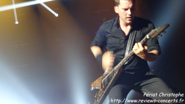 Nickelback au Znith de Paris le 7 septembre 2012