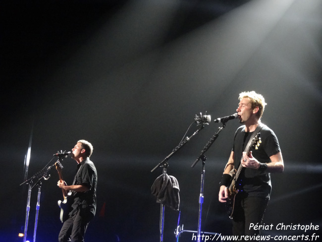 Nickelback au Znith de Paris le 7 septembre 2012