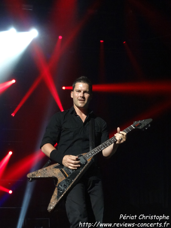 Nickelback au Znith de Paris le 7 septembre 2012