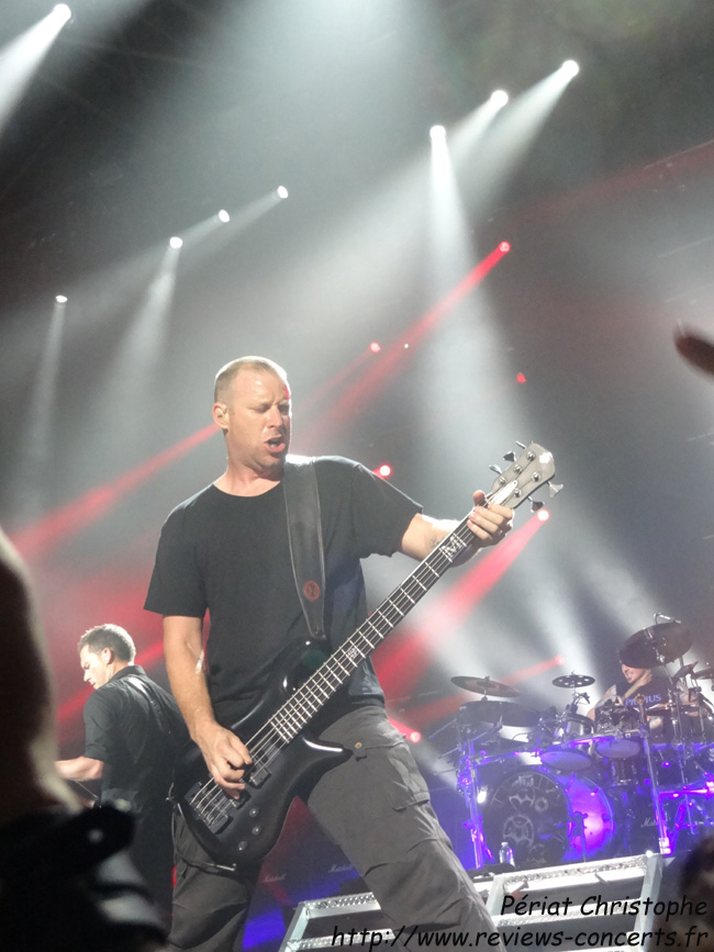 Nickelback au Znith de Paris le 7 septembre 2012