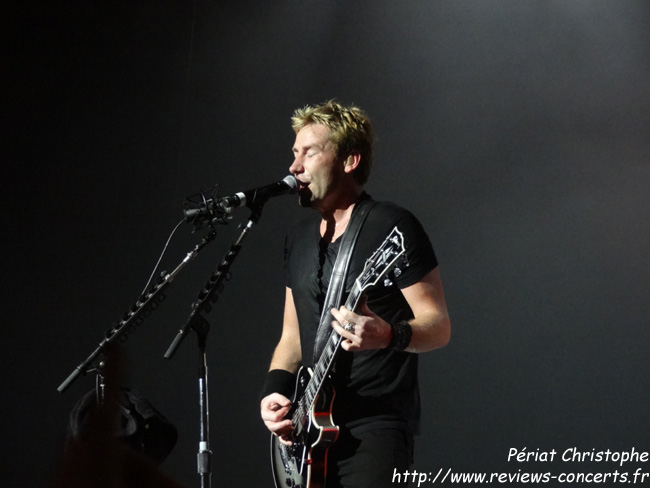 Nickelback au Znith de Paris le 7 septembre 2012