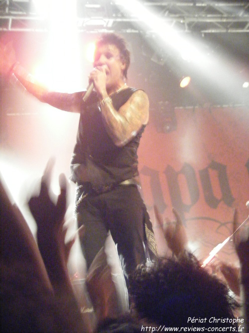 Papa Roach aux Docks de Lausanne le 23 juin 2009
