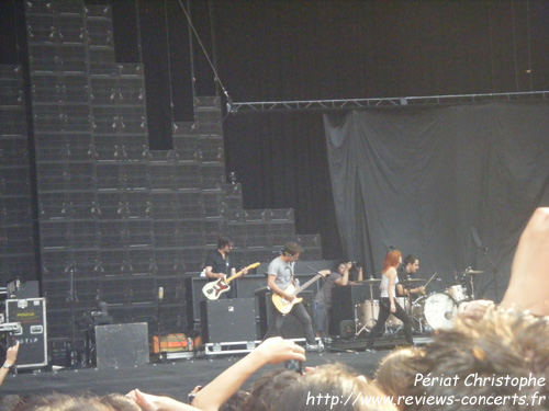 Paramore au Parc des Princes de Paris le 26 juin 2010