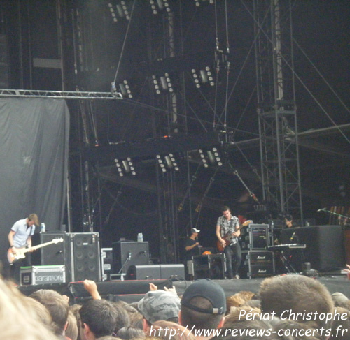 Paramore au Parc des Princes de Paris le 26 juin 2010