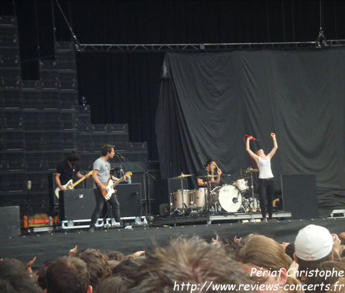 Paramore au Parc des Princes de Paris le 26 juin 2010