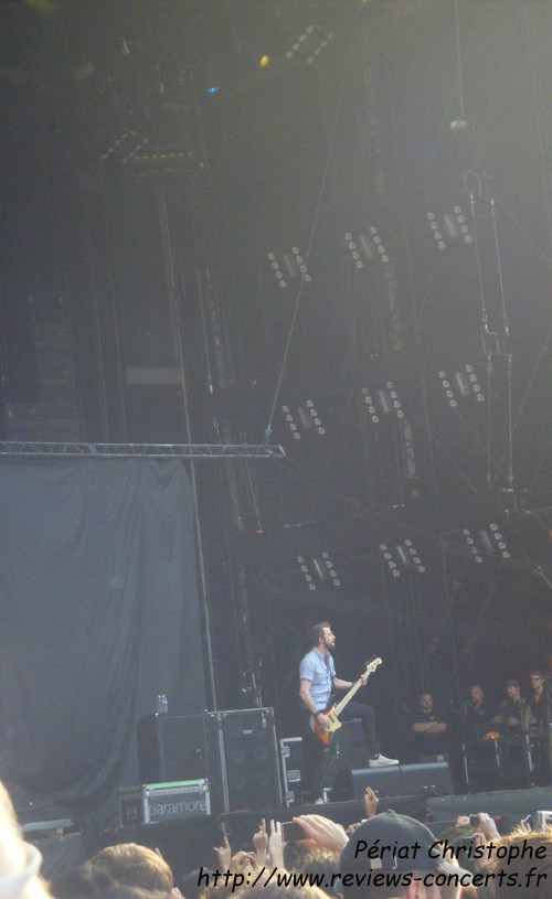 Paramore au Parc des Princes de Paris le 26 juin 2010