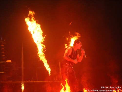 Rammstein  l'Arena de Genve le 19 novembre 2009