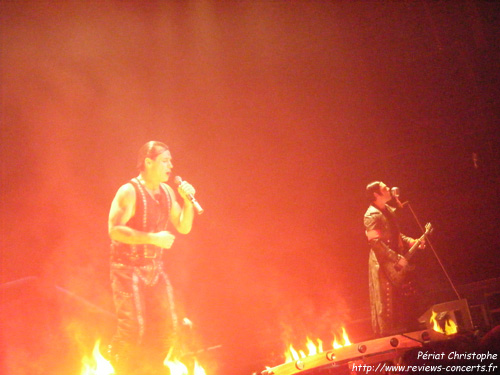 Rammstein  l'Arena de Genve le 19 novembre 2009