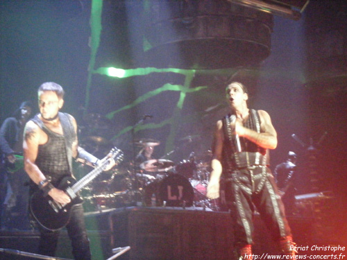 Rammstein  l'Arena de Genve le 19 novembre 2009