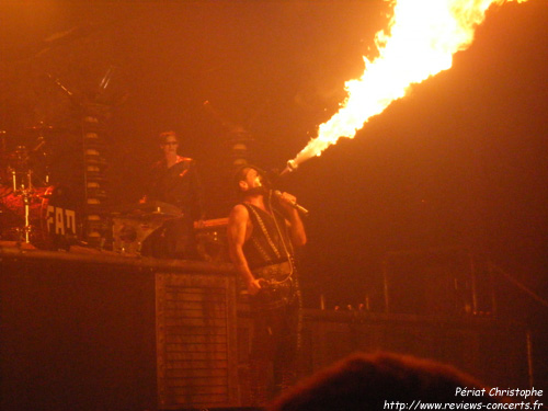 Rammstein  l'Arena de Genve le 19 novembre 2009